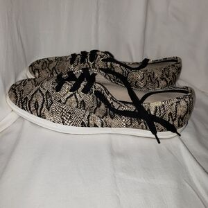 Keds Snake-Print Lace-Up Casual Sneakers - Women